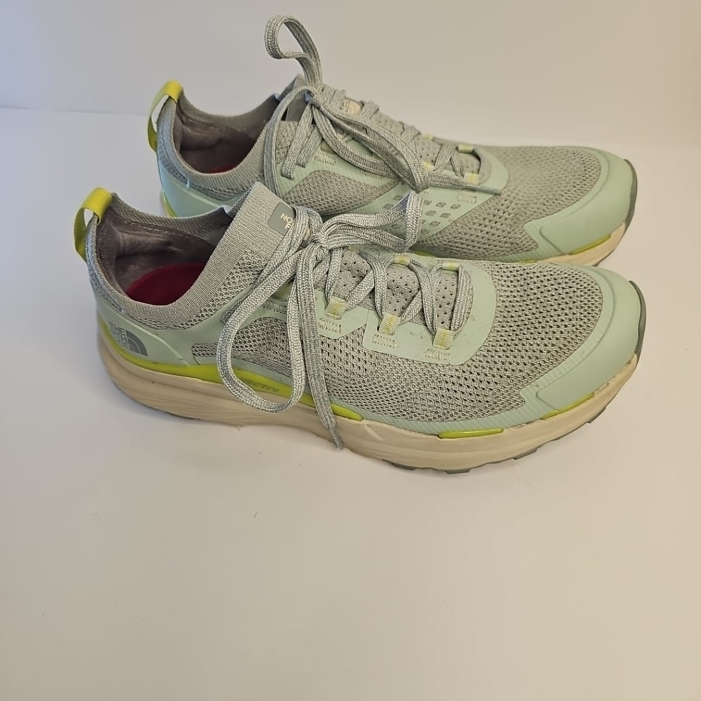 The North Face Women's Light Green Athletic Shoes Size 8.5